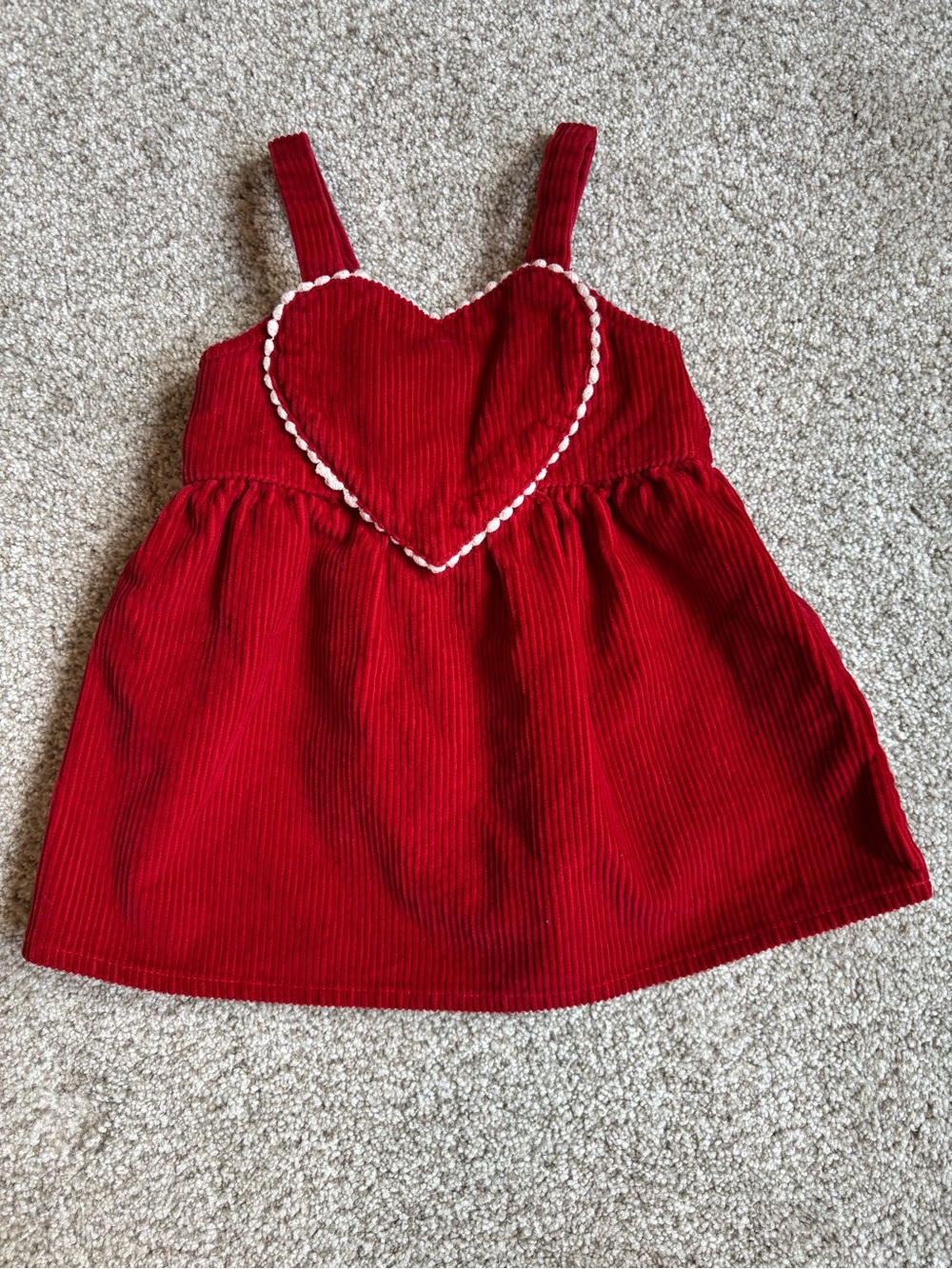 Old Navy Baby Girls’ Red Corduroy Dress